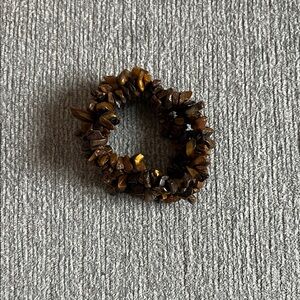 Tiger eye Brown Stone Beaded Bracelet